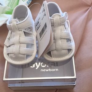 Mayoral newborn sandal!